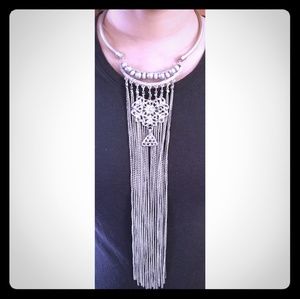 Boho Collar waterfall necklace